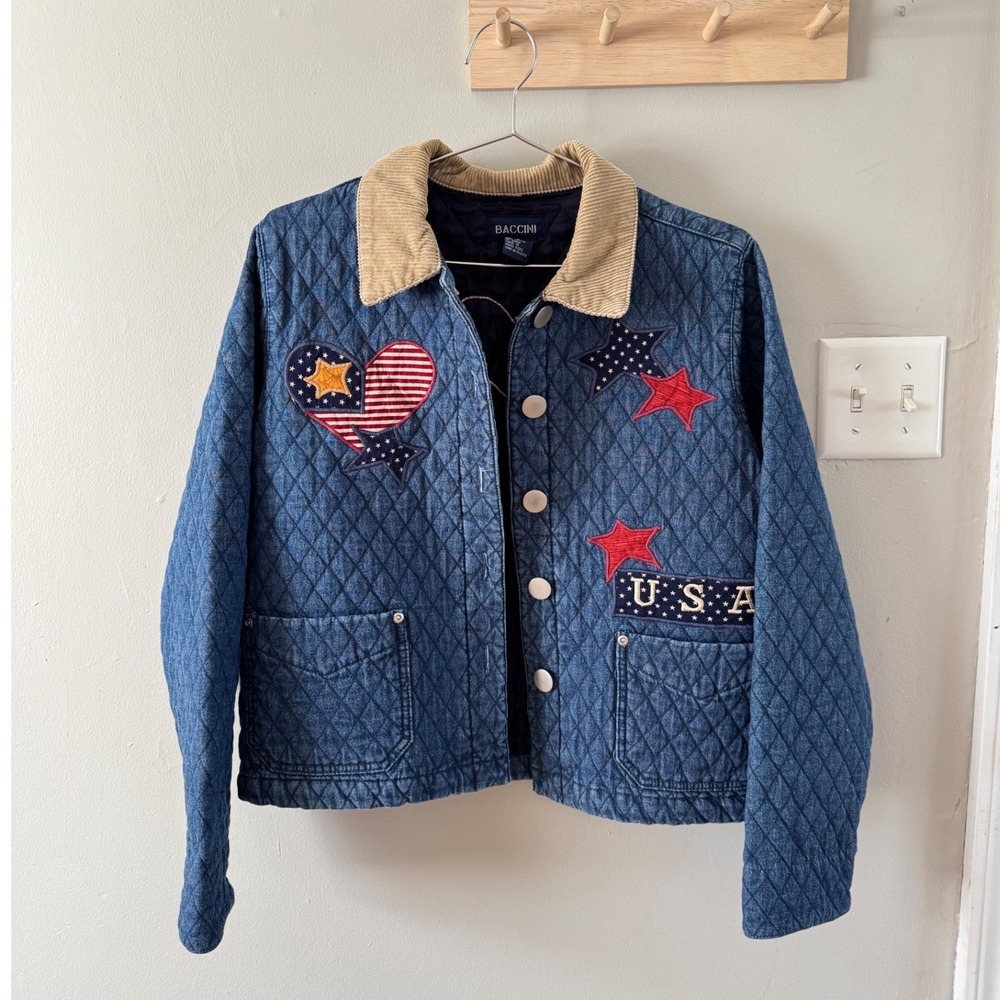 Vintage 90's quilted jacket